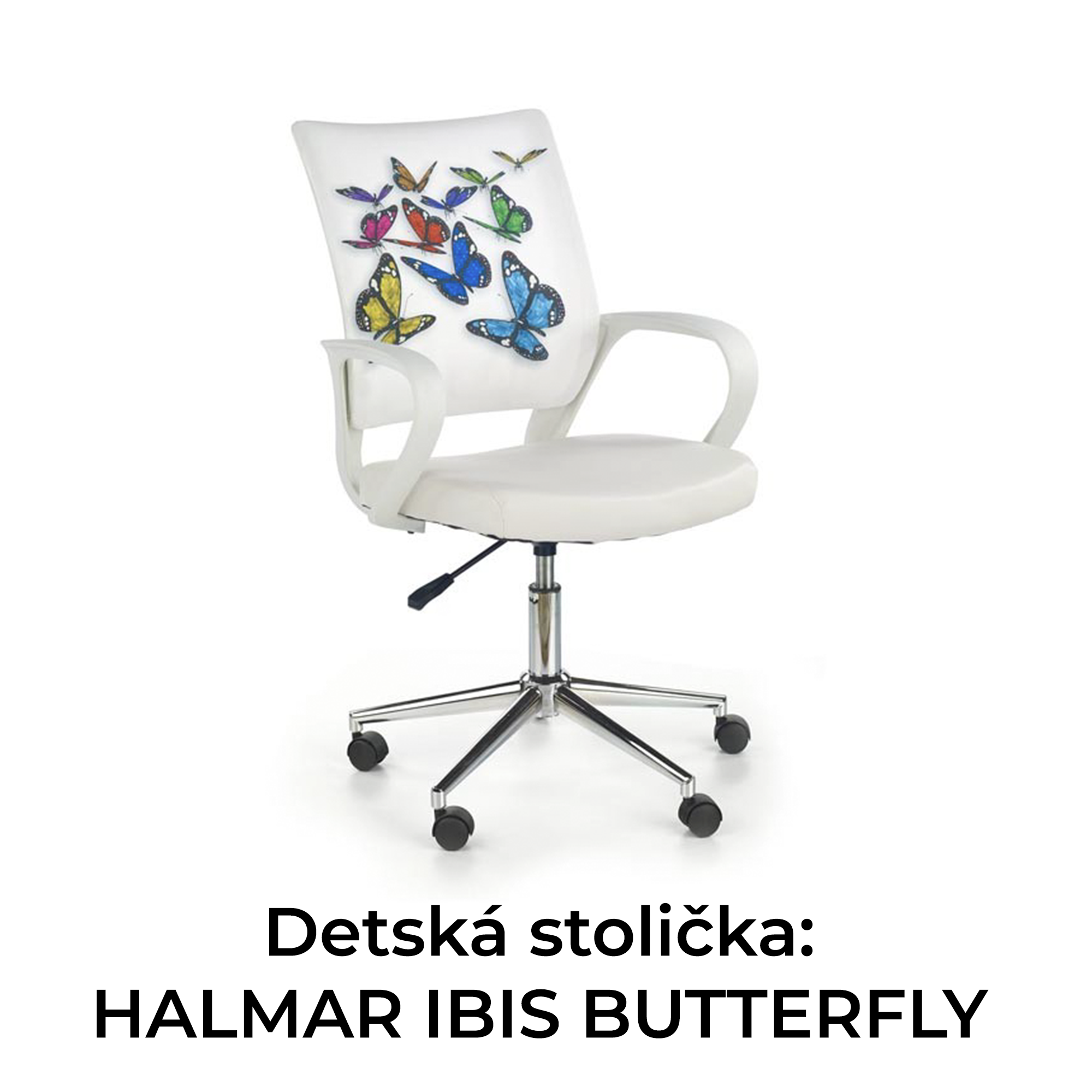 Detská stolička: HALMAR IBIS BUTTERFLY